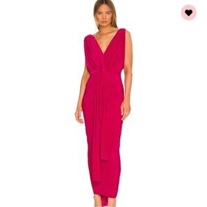 Misa Los Angeles Xenia Dress in Fuchsia new unworn in medium Revolve
